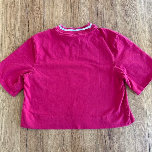 Adidas Originals Trefoil Cropped T-Shirt Size Small - Picture 6 of 6